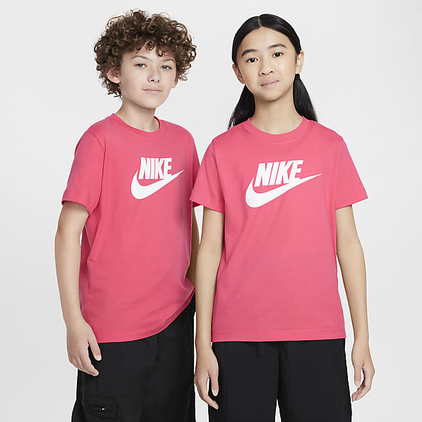 Hot pink nike shirts hot sale